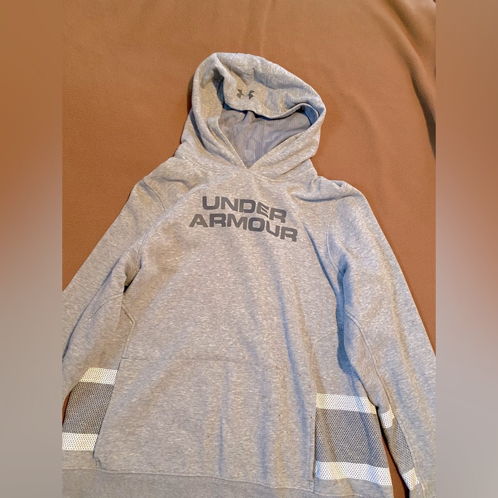 Under Armour grey hoodie